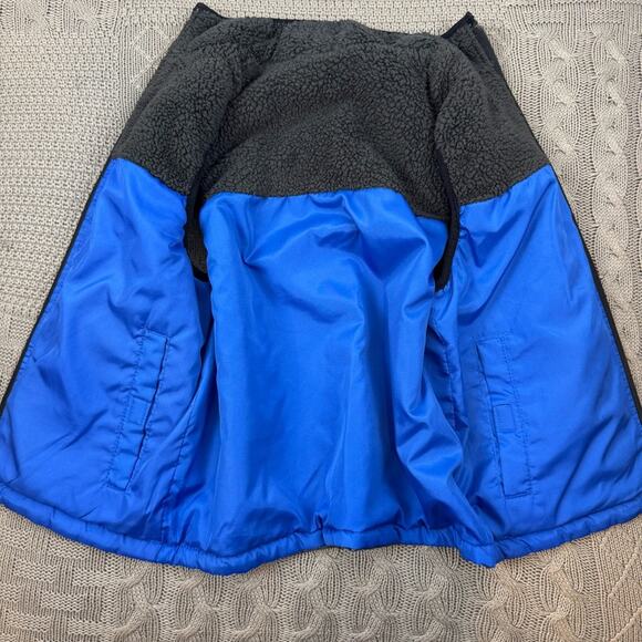 Buffalo David Bitton Gray Camo Reversible Puffer Vest ~ 7/8 - Picture 5 of 11